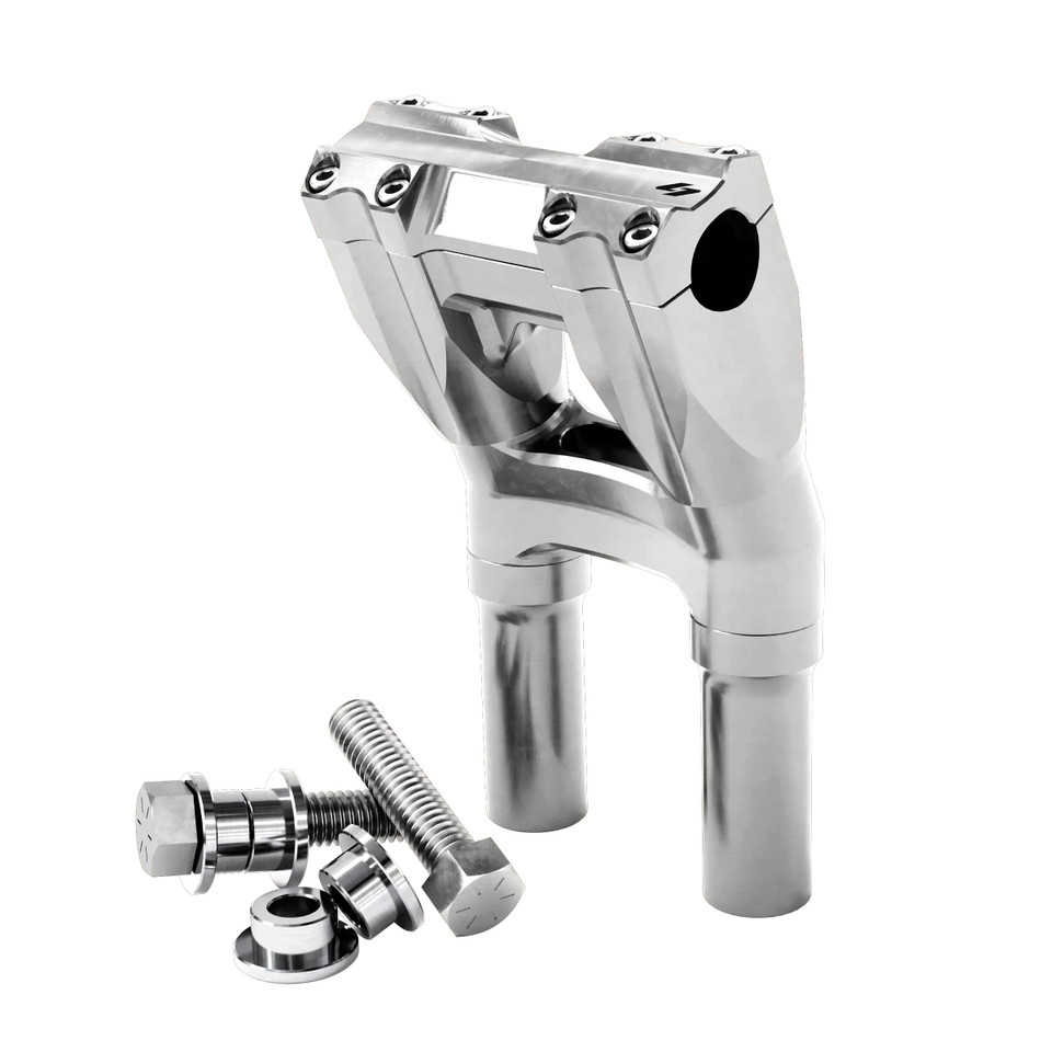 Kraus Solid-Mount Isolated And Pullback Handlebar Risers