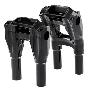 7 セブン　チロリア　peak11 Harley Triple Tree Chrome Aluminum Top Clamp for 49mm FXD