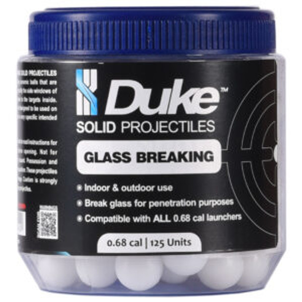 DUKE GLASS BREAKERS .68 CALIBER 125 ROUND JAR