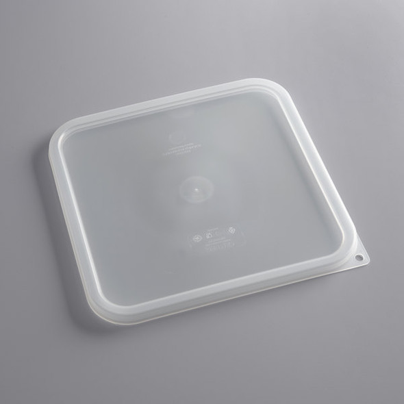 CAMBRO COVER - SQUARE TRANSLUCENT - 12,18,22QT / 1