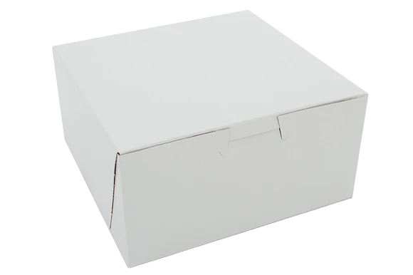 BAKERY BOX - WHITE - 6 X 6 X 3 / 250