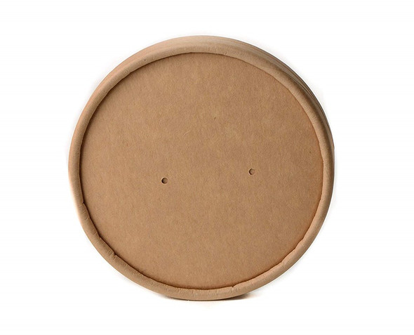 FOOD CONTAINER - LID - KRAFT - 8-16OZ - / 500