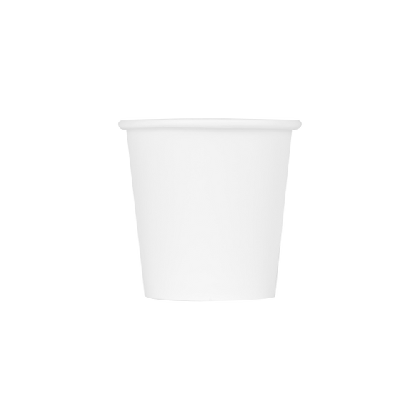 HOT CUP - PAPER - WHITE - 4OZ / 1000