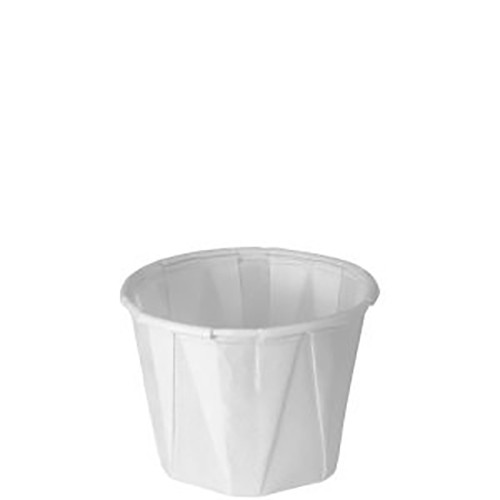 PORTION CUP - PAPER - WHITE - 3.25OZ / 5000