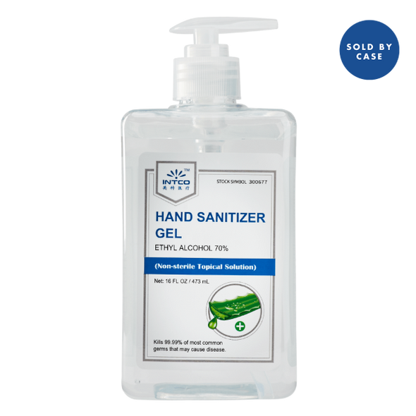HAND SANITIZER GEL - 16 OZ / 24