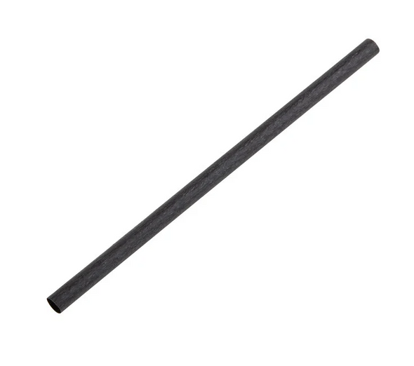 STRAW - 8.5" - AGAVE - BLACK - JUMBO - UNWRAP