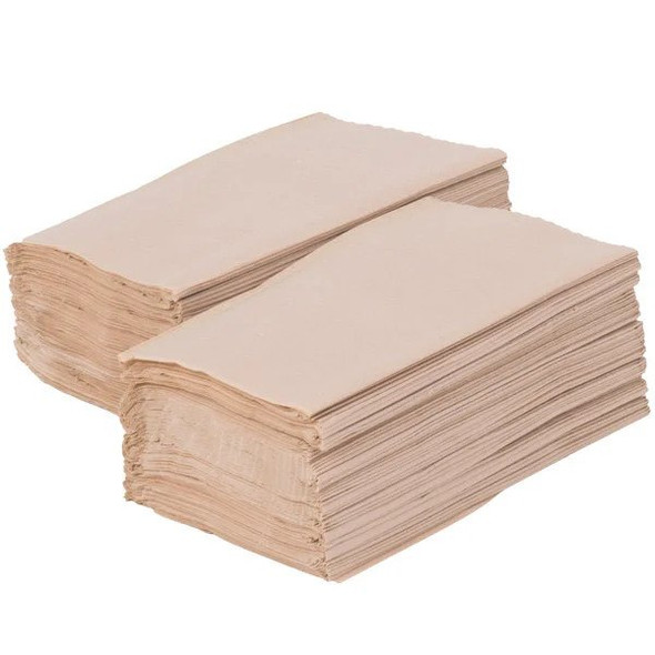 NAPKIN - INTERFOLD - KRAFT - 2 PLY / 6000