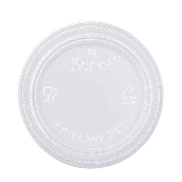 PORTION CUP LID - 1OZ SQUAT - 2OZ/ 2500