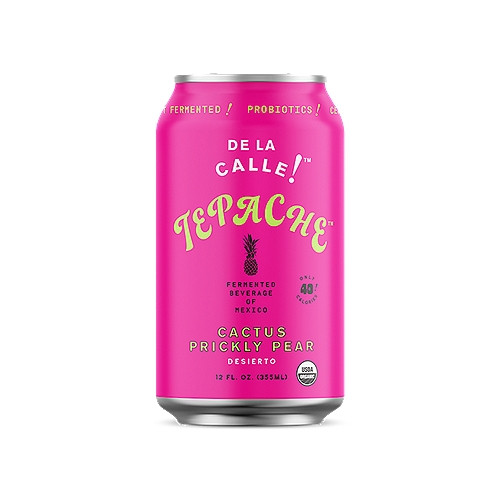 DE LA CALLE - PRICKLY PEAR - TEPACHE - 12OZ / 12