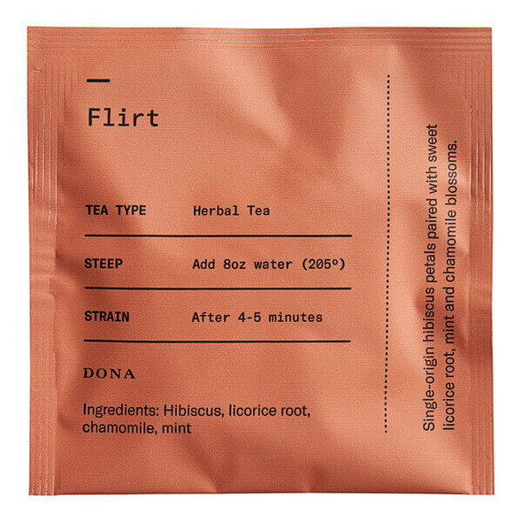 DRINK DONA - TEA - FLIRT - CHAMOMILE/MINT TEA / 50