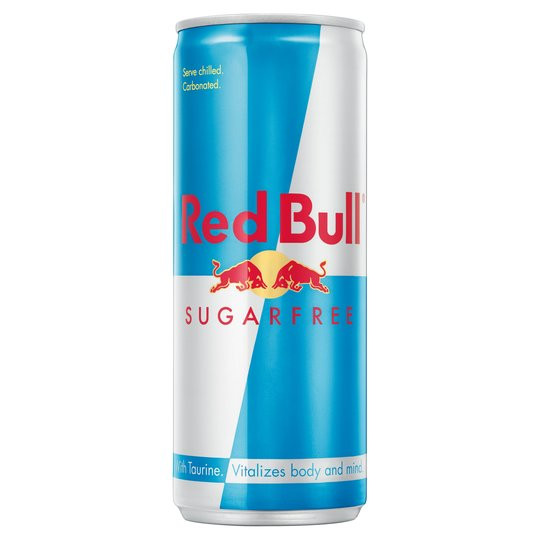 DRINK ENERGY - REDBULL SUGAR FREE CRV INCL 8.3OZ / 24