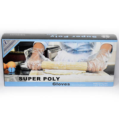 GLOVES - POLY - MEDIUM / 1000
