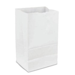 GROCERY BAG - WHITE - 6# / 1000
