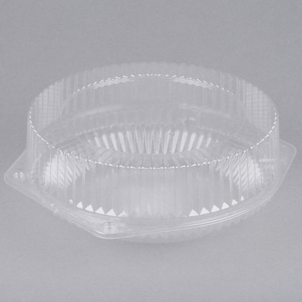 HINGED CONTAINER - CLEAR - INLINE - PIE - 9" / 200