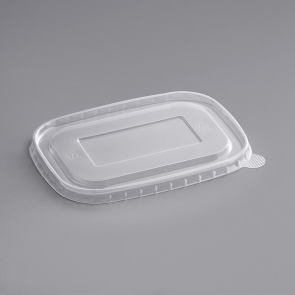 RECTANGULAR CONTAINER LID - CLEAR - 16OZ-32OZ / 50