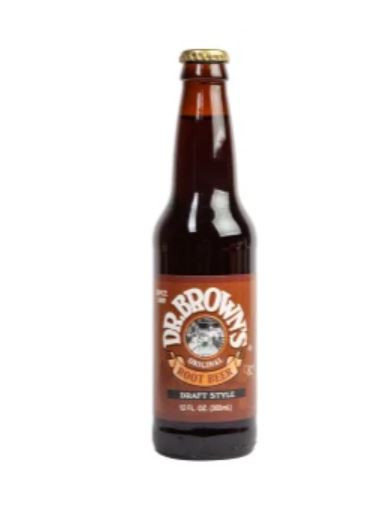 SODA - ROOT BEER - DR. BROWN'S - 12OZ / 24