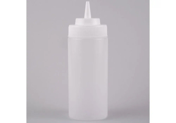 SQUEEZE BOTTLE - 240Z - CLEAR / 6 