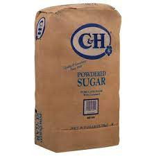SUGAR POWEDER - C&H - 25LB / 1