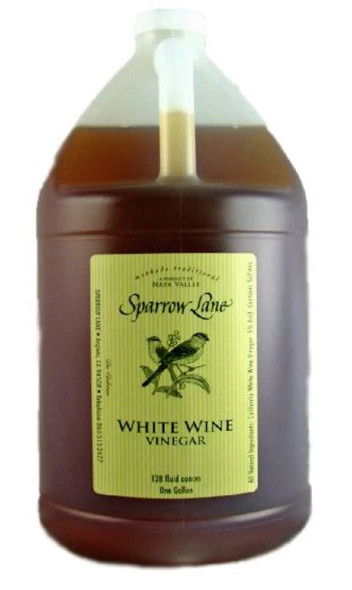 VINEGAR - WHITE WINE - SPARROW - 1 GAL / 1