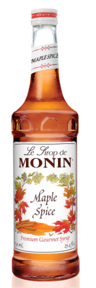 MONIN - MAPLE SPICE SYRUP- 750 ML / 1