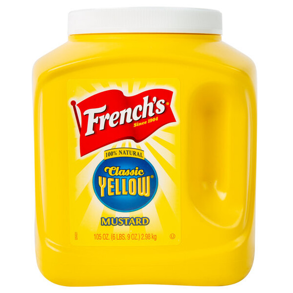 FOOD - MUSTARD - FRENCH'S - YELLOW - 105OZ / 4