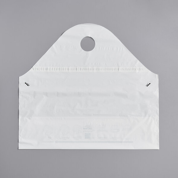 BAG - TAMPER-EVIDENT - WHITE - WAVETOP - DELIVERY 21 x 19 x 10