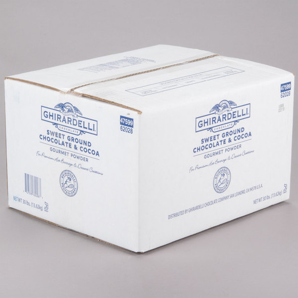 CHOCOLATE & COCOA POWDER SWEET - GHIRARDELLI 30LB