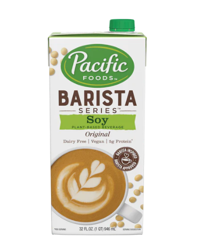 PACIFIC FOODS - BARISTA SOY -  ORIG - 32OZ / 12