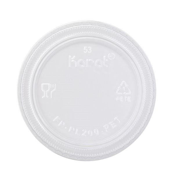 PORTION CUP LID - 1OZ SQUAT - 2OZ/ 2500