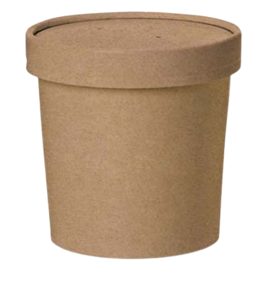 FOOD CONTAINER - KRAFT - COMBO - 32OZ - / 250