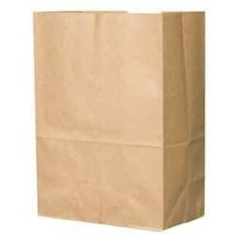 GROCERY BAG - KRAFT - 60# - 12 x 7 x 21.75 / 500