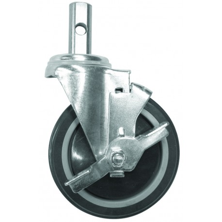 GSW - STEM CASTER WITH BREAK / 1