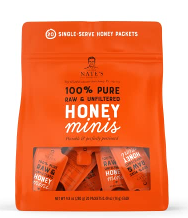 HONEY - NATE'S  MINI PACKETS / 20