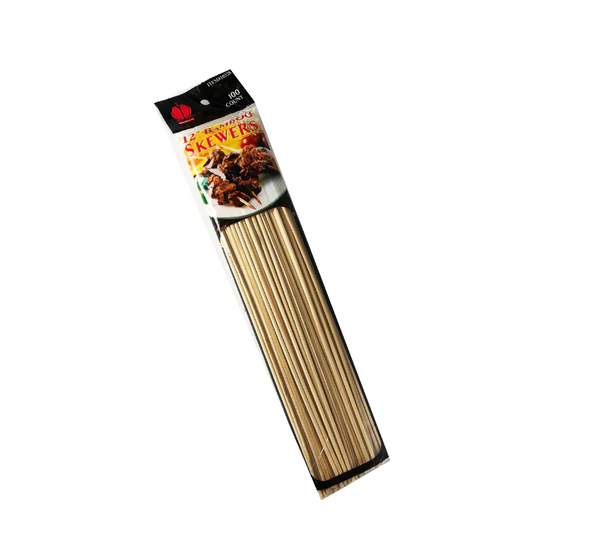 SKEWERS - BAMBOO - 12" / 16/100