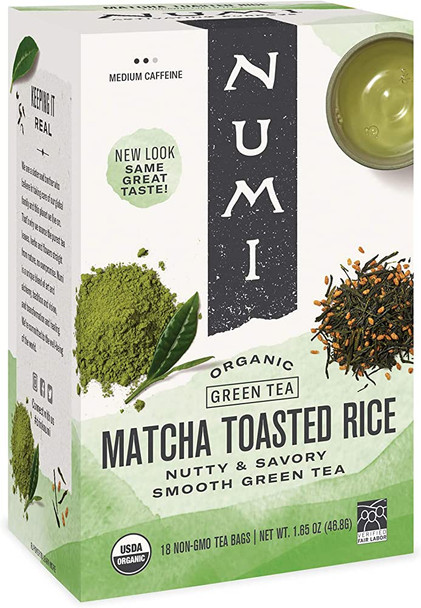NUMI - MATCHA TOASTED RICE - GREEN TEA / 18