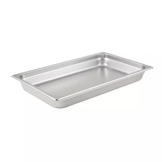 WINCO - PAN FULL SIZE X 2.5" STEAM TABLE S/S/1