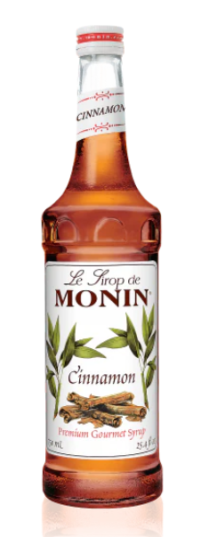 MONIN - CINNAMON SYRUP-  750 ML / 1