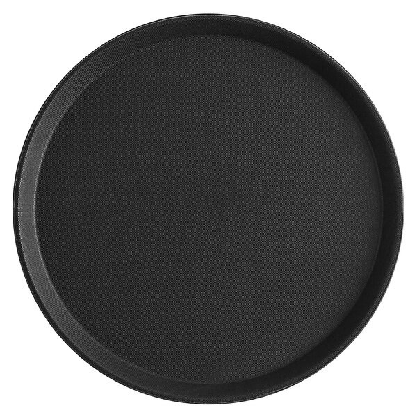CHOICE - SERVING TRAY OVAL 14" BLACK / 1 