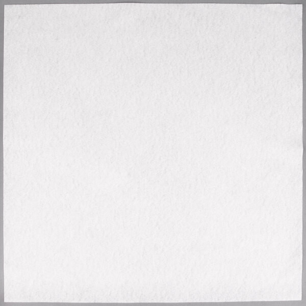 NAPKIN - FLAT PACK - LINEN-LIKE - WHITE- 15 X 16 / 500