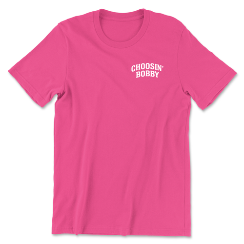 Cowgirls For Bobby - TX Flag (Unisex Fuchsia Tee)