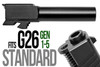 Combat Armory Barrel Fits Glock 26  9mm Match Grade Barrel