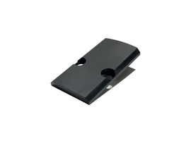 Combat Armory Chamfered Edges RMR Cover Plate lightweight aluminum and anodized black With Screws