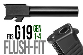 Combat Armory barrel Fits Glock 19 9mm Flush Fit Barrel 