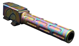 Combat Armory barrel Fits Glock 19 9mm Morse Code Barrel in Python