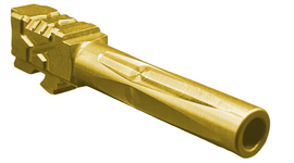 Combat Armory Barrel Fits Glock 19 9mm Match Titan 6 Series Barrel in Gold