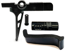 Super Safety FLAT Face Trigger Kit D2 Steel – Active Reset Trigger For AR-15 FRT Super Safety FLAT Face Trigger Kit D2 Steel – Active Reset Trigger For AR-15 FRT