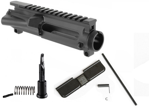 Combat Armory Stripped Billet Upper Receiver Mil-Spec With Forward Assist & Dust Cover