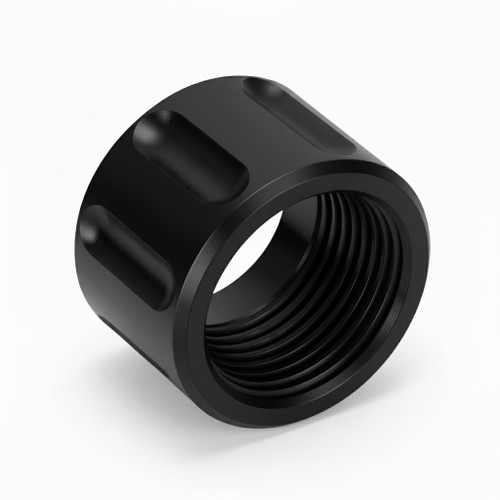 Combat Armory Thread Protector 1/2 x 28 (9mm & .357SIG Barrel) Straight Fluted in Black Combat Armory Thread Protector 1/2 x 28 (9mm & .357SIG Barrel) Straight Fluted in Black