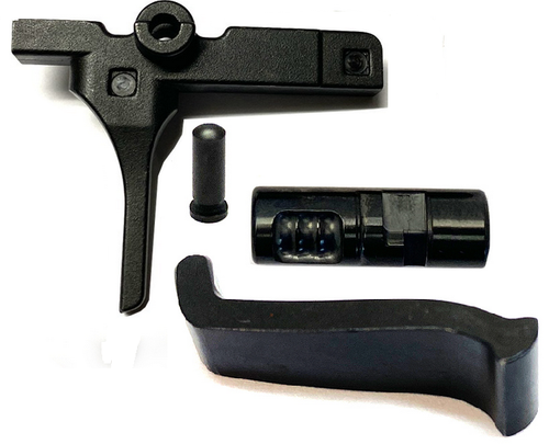 Super Safety Straight FLAT Face Trigger Kit D2 Steel – Active Reset Trigger For AR-15 FRT Super Safety Straight FLAT Face Trigger Kit D2 Steel – Active Reset Trigger For AR-15 FRT