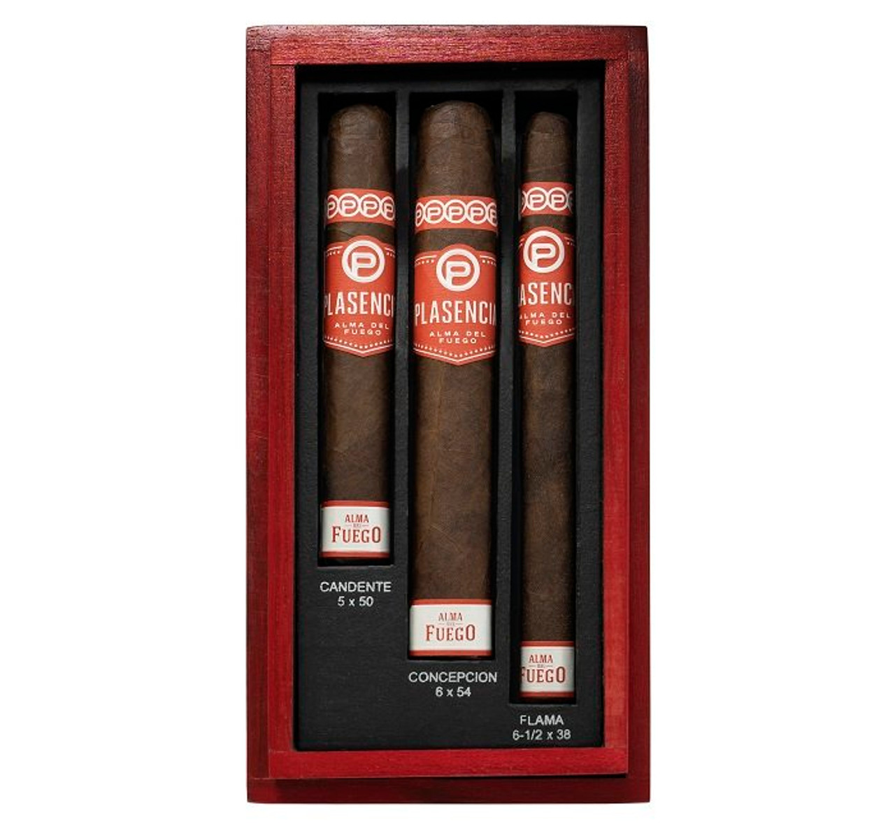 Plasencia Alma del Fuego 3 pack is a GREAT gift idea and this price includes FREE shipping from cigarsamplers.com